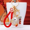 Chìa khóa xe móc kim loại kim cương nhiều màu sắc vòng 26.2.27 - Quà tặng 4