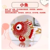 Chìa khóa xe móc kim loại kim cương nhiều màu sắc vòng 26.2.27 - Quà tặng 8