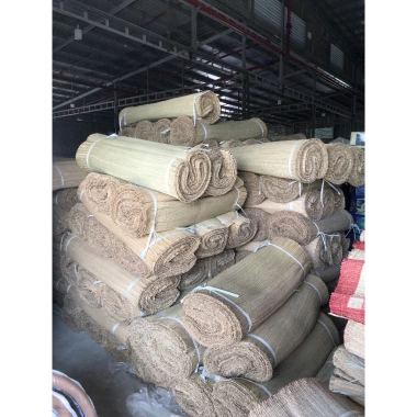 Chiếu cói tự nhiên mát mẻ, chiếu hoa xếp gọn tiện dụng, giá ưu đãi 73.500₫ 5