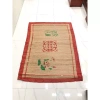 Chiếu cói tự nhiên mát mẻ, chiếu hoa xếp gọn tiện dụng, giá ưu đãi 73.500₫ 6