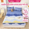 Chiếu Điều Hòa 5D Tencel - Thảm Trải Giường Latex Nhập Khẩu, Giá 140.500