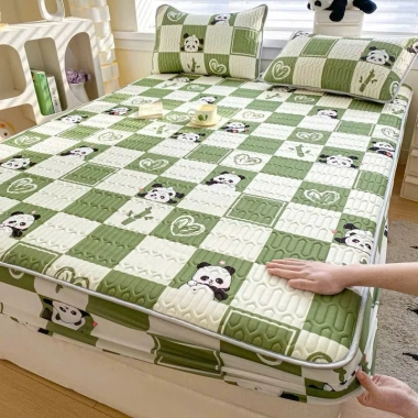 Chiếu điều hòa Bo Chun 5D cao cấp, bọc đệm trần bông 1m6-2m2, giá chỉ 185.000₫ 3