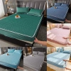 Chiếu Điều Hòa Bo Chun Tencel Trơn Vải Lụa Mát Mịn kèm 2 Vỏ Gối - 179.600₫