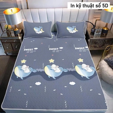 Chiếu Điều Hoà Tencel Latex Hoạ Tiết 3D 5D Đủ Size Giá Ưu Đãi 142k 8