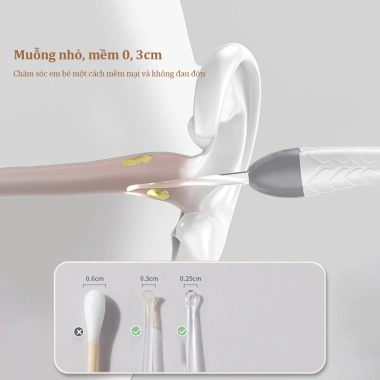 Chiếu sáng tai thìa gia đình – Tai nhíp phát sáng, sạc USB, giá chỉ 94.845₫ 3
