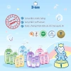 Chính hãng D-nee Tắm gội toàn thân em bé dưới 3 tuổi 800ml Tím Booster giá 192k 4