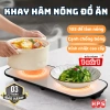 (Chính hãng) Khay Hâm Nóng Đa Năng Đế Đồ Uống Mặt Kính Cường Lực - Tiện Lợi, Bền Bỉ, Lỗi 1 Đổi 1 - 124.999₫