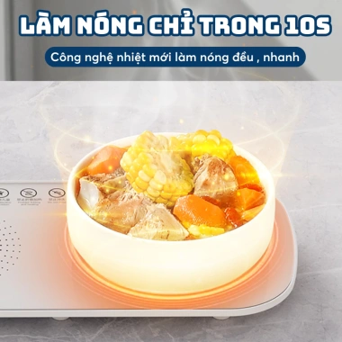 (Chính hãng) Khay Hâm Nóng Đa Năng Đế Đồ Uống Mặt Kính Cường Lực - Tiện Lợi, Bền Bỉ, Lỗi 1 Đổi 1 - 124.999₫ 2 (Chính hãng) Khay Hâm Nóng Đa Năng Đế Đồ Uống Mặt Kính Cường Lực - Tiện Lợi, Bền Bỉ, Lỗi 1 Đổi 1 - 124.999₫ 2
