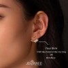 [CHÍNH HÃNG] Khuyên tai bạc 925 Fleur Blink JESMEE - Hoa tai cưới, mặc áo dài, 459k 4