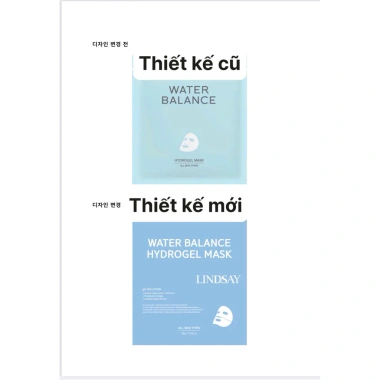 Chính hãng Mặt nạ WATER BALANCE Lindsay 10 miếng Dưỡng ẩm cân bằng, giảm giá 410k