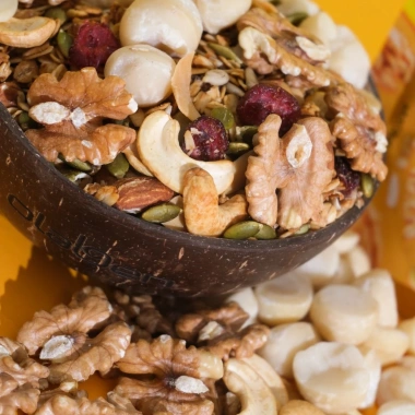 [CHÍNH HÃNG] OLABEN Granola 400g Vị Mật Ong Vanila - Ngũ cốc dinh dưỡng 255k 4