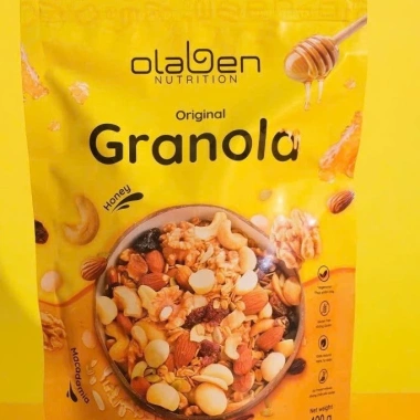 [CHÍNH HÃNG] OLABEN Granola 400g Vị Mật Ong Vanila - Ngũ cốc dinh dưỡng 255k 5