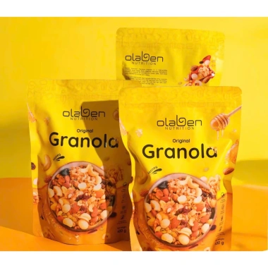 [CHÍNH HÃNG] OLABEN PREMIUM GRANOLA 400g - Ngũ cốc ăn kiêng giảm cân, vị truyền thống, giảm 20% 2