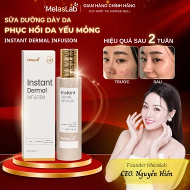 CHÍNH HÃNG Sữa Dưỡng Dày Da MELASLAB Infusion Cấp ẩm, Chắc Khoẻ, Căng Bóng, Giá ưu đãi 680.000 VND