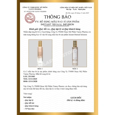 CHÍNH HÃNG Sữa Dưỡng Dày Da MELASLAB Infusion Cấp ẩm, Chắc Khoẻ, Căng Bóng, Giá ưu đãi 680.000 VND