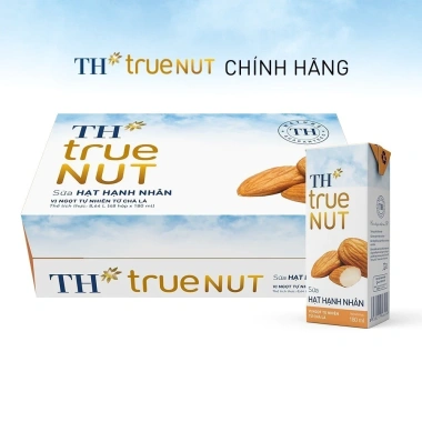 Chính Hãng Thùng 48 Hộp Sữa Hạt Hạnh Nhân TH true NUT 180ml Ngon Tự Nhiên Dưỡng Chất 3 Chính Hãng Thùng 48 Hộp Sữa Hạt Hạnh Nhân TH true NUT 180ml Ngon Tự Nhiên Dưỡng Chất 3
