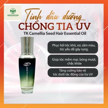 Chính Hãng Tinh Dầu Dưỡng Tóc Camellia Seed 50ml Chống UV + Quà Tặng - Giá 250k