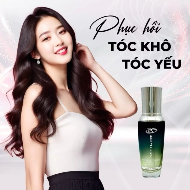 Chính Hãng Tinh Dầu Dưỡng Tóc Camellia Seed 50ml Chống UV + Quà Tặng - Giá 250k