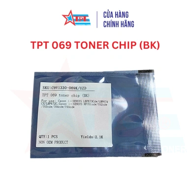 Chip mực màu TPT 069 cho Canon LBP 673Cdw/674Cx/672C/751-754Cdw – 4 màu, giá 99.000, in chất lượng, tiết kiệm 3 Chip mực màu TPT 069 cho Canon LBP 673Cdw/674Cx/672C/751-754Cdw – 4 màu, giá 99.000, in chất lượng, tiết kiệm 3