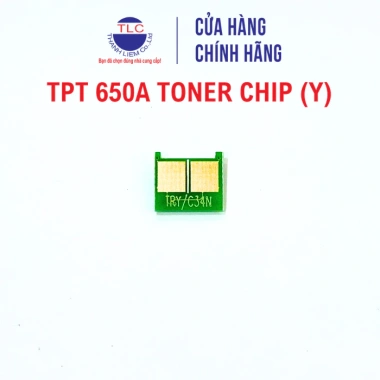 Chip mực TPT 650A 4 màu – Tương thích HP 126A,131A,305A,651A,312A,507A & Canon 322,329, Giá 25.000₫ (giá gốc 32.500) 8 Chip mực TPT 650A 4 màu – Tương thích HP 126A,131A,305A,651A,312A,507A & Canon 322,329, Giá 25.000₫ (giá gốc 32.500) 8