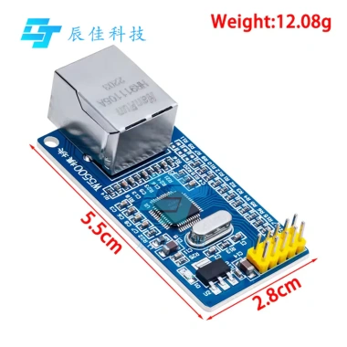 Chip W5.500 SPI sang LAN Ethernet chuyển đổi TCP/IP cho STM32 - Giá ưu đãi 128k