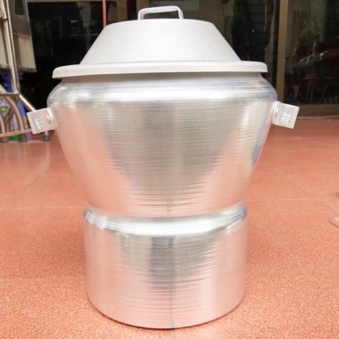 Chõ đồ xôi nồi hấp 2 tầng dày dặn 1kg-1,5kg Giá ưu đãi 108.768 VND
