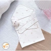 Choàng ủm cotton mềm mại, thoáng mát, thấm hút mồ hôi cho bé - Giá ưu đãi 130.500₫ 5