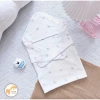 Choàng ủm cotton mềm mại, thoáng mát, thấm hút mồ hôi cho bé - Giá ưu đãi 130.500₫ 6