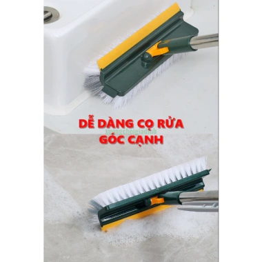 Chổi chà sàn nhà tắm đa năng tích hợp cây gạt nước - Sạch hơn, giá 89.000 3 Chổi chà sàn nhà tắm đa năng tích hợp cây gạt nước - Sạch hơn, giá 89.000 3