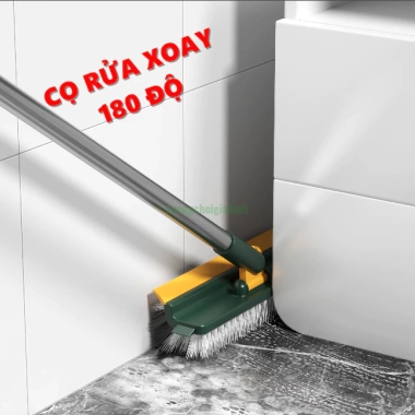 Chổi chà sàn nhà tắm đa năng tích hợp cây gạt nước - Sạch hơn, giá 89.000