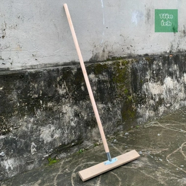 Chổi cọ chà rêu đa kích thước 20-50cm, tay cầm 115cm, bọc nilon - Vệ sinh sân, xóa bám lâu năm - 49.000đ 4