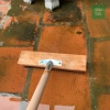 Chổi cọ chà rêu đa kích thước 20-50cm, tay cầm 115cm, bọc nilon - Vệ sinh sân, xóa bám lâu năm - 49.000đ 8