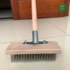 Chổi cọ chà rêu đa kích thước 20-50cm, tay cầm 115cm, bọc nilon - Vệ sinh sân, xóa bám lâu năm - 49.000đ 9
