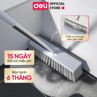 Chổi Cọ Đa Năng 2 Trong 1 Deli - Cọ Sàn & Gạt Nước Tiện Lợi cho Nhà Tắm, Vệ Sinh - 134k Chổi Cọ Đa Năng 2 Trong 1 Deli - Cọ Sàn & Gạt Nước Tiện Lợi cho Nhà Tắm, Vệ Sinh - 134k