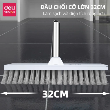 Chổi Cọ Đa Năng 2 Trong 1 Deli - Cọ Sàn & Gạt Nước Tiện Lợi cho Nhà Tắm, Vệ Sinh - 134k 2 Chổi Cọ Đa Năng 2 Trong 1 Deli - Cọ Sàn & Gạt Nước Tiện Lợi cho Nhà Tắm, Vệ Sinh - 134k 2