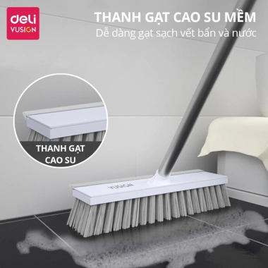 Chổi Cọ Đa Năng 2 Trong 1 Deli - Cọ Sàn & Gạt Nước Tiện Lợi cho Nhà Tắm, Vệ Sinh - 134k 3 Chổi Cọ Đa Năng 2 Trong 1 Deli - Cọ Sàn & Gạt Nước Tiện Lợi cho Nhà Tắm, Vệ Sinh - 134k 3