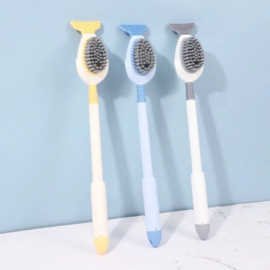 Chổi Cọ Rửa Bồn Cầu Hình Cá Heo, Khay Đựng, Gắn Tường, Bàn Chải Vệ Sinh - Giá ưu đãi 63.000 VND