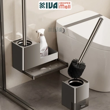 Chổi cọ toilet KIVA nhôm hàng không không gỉ sét Giá 176.000đ giảm 20% 2