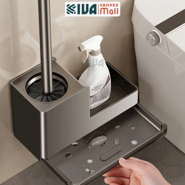 Chổi cọ toilet KIVA nhôm hàng không không gỉ sét Giá 176.000đ giảm 20% 4