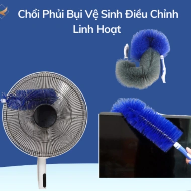 Chổi Cọ Vệ Sinh Quạt Đa Năng Lông Sợi Cước Mềm Mịn - Loại Bụi 100% Giá 40.999₫