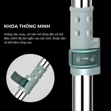 Chổi gạt nước sàn COPCOP đa năng, lau kính, không trượt - Giá chỉ 50.000₫
