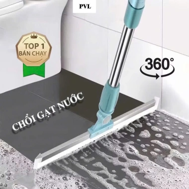 Chổi gạt nước sàn nhà tắm PVL 50cm/35cm – Siêu sạch, không trượt, giá chỉ 98.000₫