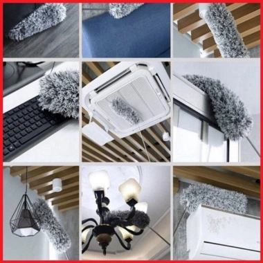 Chổi Kéo Dài 2.5m Quét Trần và Lau Bụi Cán Điều Chỉnh Độ Dài Xoay 360 Độ Giá 54.000đ 2 Chổi Kéo Dài 2.5m Quét Trần và Lau Bụi Cán Điều Chỉnh Độ Dài Xoay 360 Độ Giá 54.000đ 2