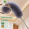Chổi Lau Bụi Đầu Lông Xù Cán Dài Xoay 360°, Dùng cho Trần Nhà Quạt Trần Rèm Cửa – 65.000đ