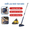 Chổi Lau Đa Năng 2.022 Miếng Lau Tam Giác Siêu Thấm Tự Vắt và Xoay 360 độ