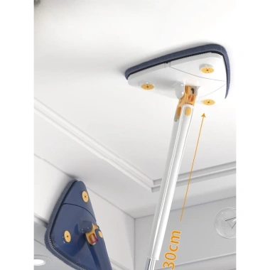 Chổi lau đa năng tam giác xoay 180 độ 360 độ tự vắt, tặng miếng lau chỉ 49.000đ