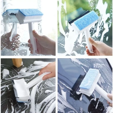 Chổi lau kính bọt biển mềm mịn, tay cầm tiện dụng – Giá ưu đãi 15.950₫