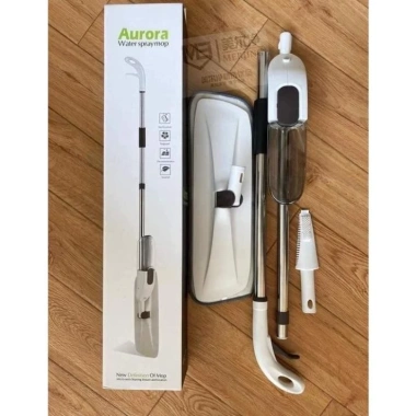 Chổi lau nhà Aurora 2 trong 1, phun sương, đầu xoay 360 độ, sạch nhanh, giá 98.500₫