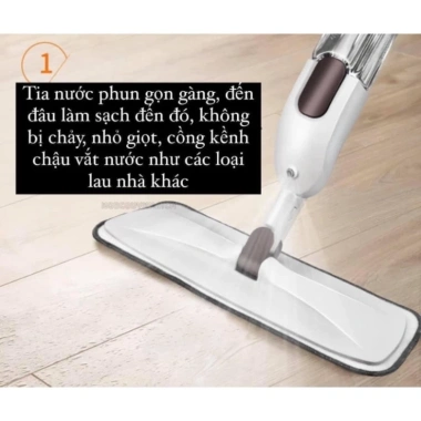 Chổi Lau Nhà Phun Sương 360 độ PTLUXURY - Cây Lau Thông Minh, Giá 79.000