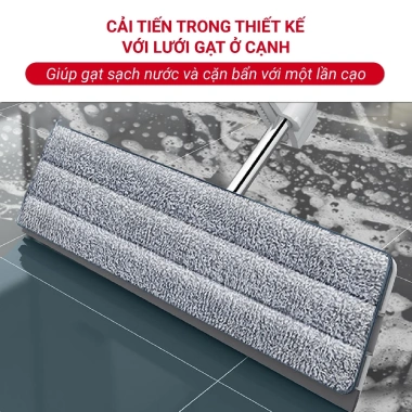 Chổi Lau Nhà Thông Minh V1-42 360 độ Bàn Lau To 42cm Đầu Gạt Bụi, Giá 159.000 VND 9 Chổi Lau Nhà Thông Minh V1-42 360 độ Bàn Lau To 42cm Đầu Gạt Bụi, Giá 159.000 VND 9
